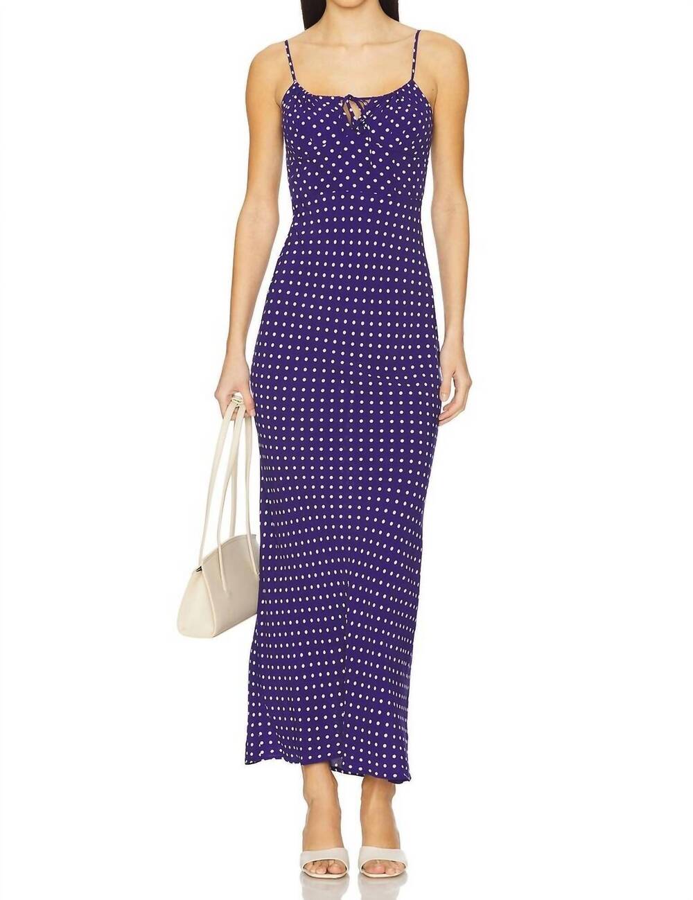 NEW FAVORITE DAUGHTER the one that got away dress in venetian ditsy dot